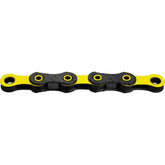 Kmc X12 Dlc Black/Yellow 126L Chain